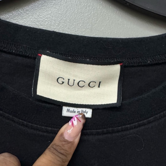 Gucci Beatrix Potter Graphic T-Shirt in Black size Small - Picture 4 of 12